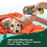 Flea and Tick Waterless Bath for Dogs – Cotton Spice Scent, 8 oz. directions