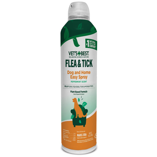 Flea & Tick Easy Spray for Dogs & Home, 14 oz. front