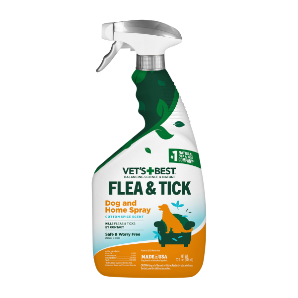 Dog Flea Tick Home Spray 32oz Vet s Best