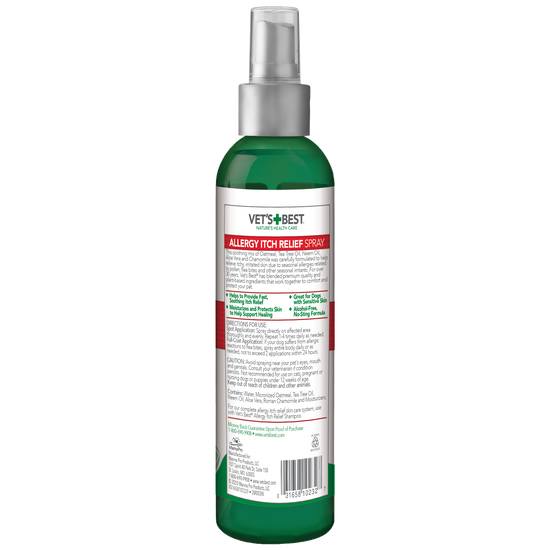 Allergy Itch Relief Spray back