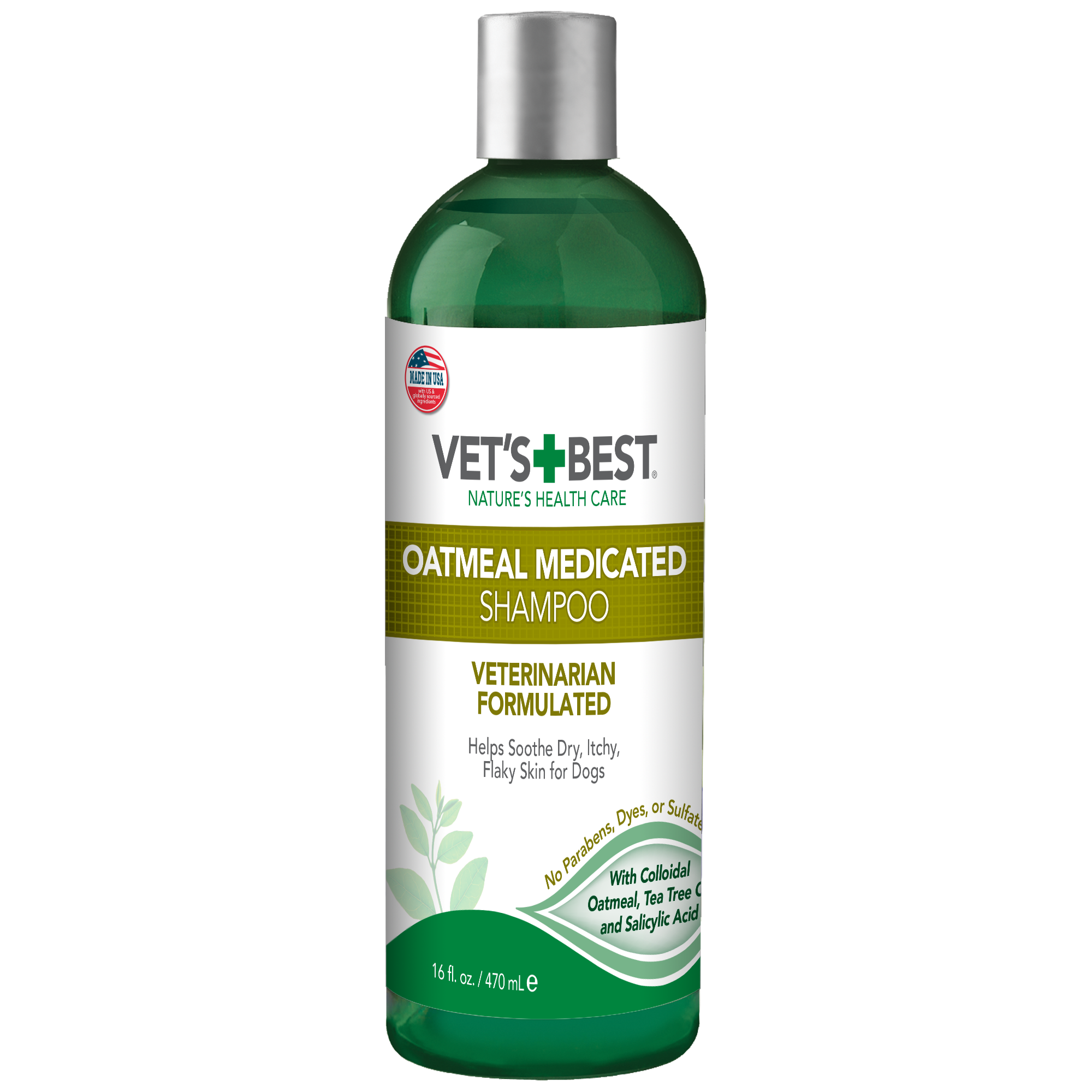 Dog Oatmeal Medicated Shampoo Vet s Best