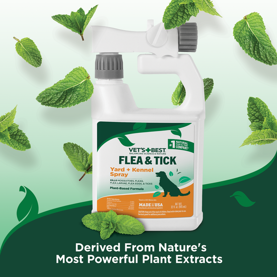 Flea & Tick Yard & Kennel Spray natural