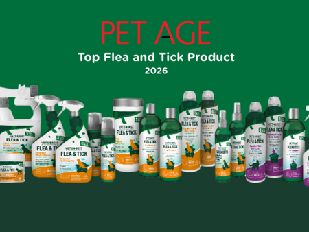 Vet’s Best® Flea and Tick Products Named a Top Flea and Tick Product of 2026 by Pet Age