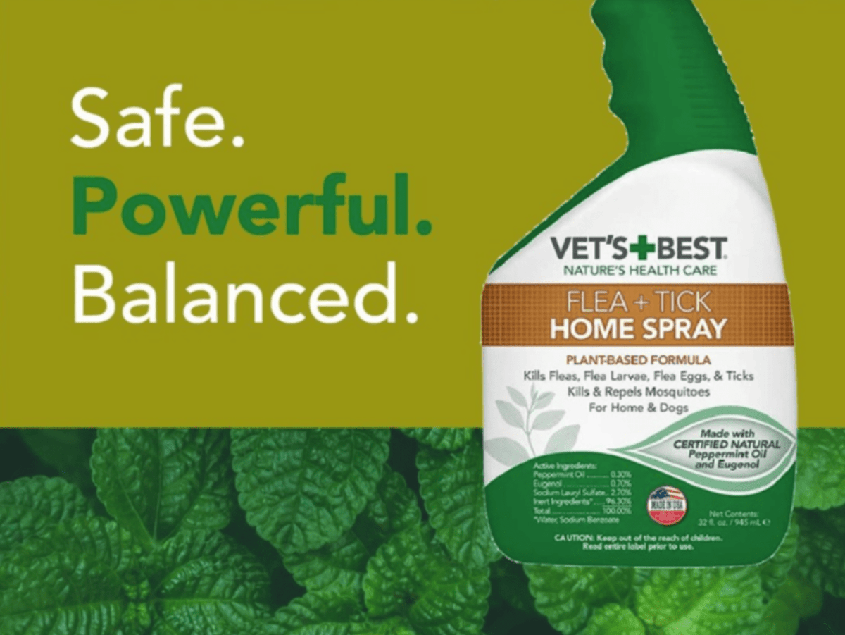 Vet’s Best Flea and Tick Home Spray: How to Use It | Vet’s Best