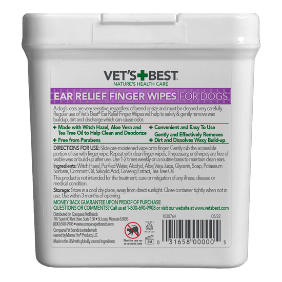 Best ear cleaning wipes for dogs hot sale