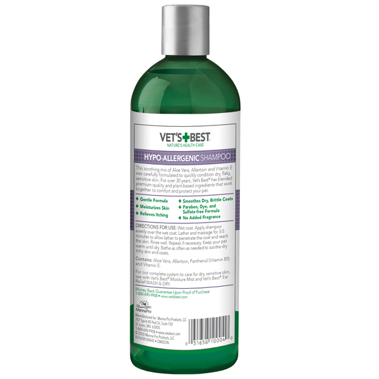 Dog HypoAllergenic Shampoo Vet's Best