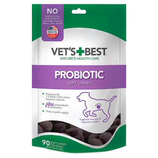 Dog Probiotic Soft Chews Vet s Best