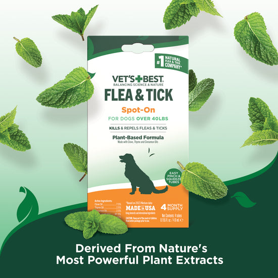 Flea & Tick Spot-On for Large Dogs nature