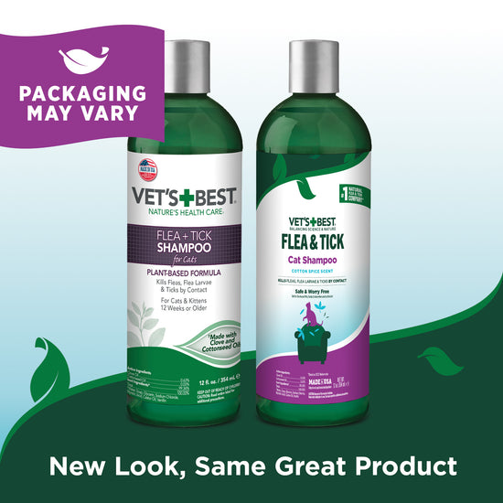 Flea & Tick Shampoo for Cats new