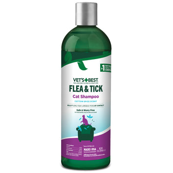 Flea & Tick Shampoo for Cats front