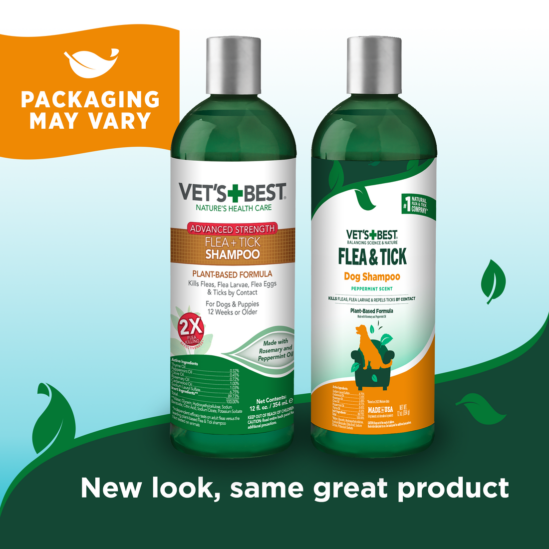 Advanced Strength Flea & Tick Dog Shampoo | Vet's Best