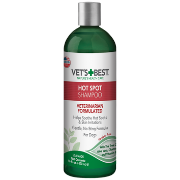 Hot Spot Shampoo for dogs front