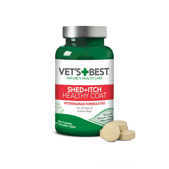 Healthy Coat Shed & Itch Tablets for dogs