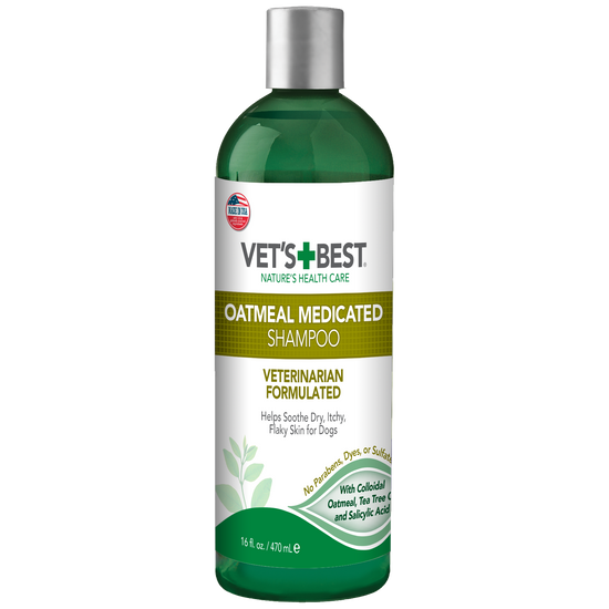 Dog Oatmeal Medicated Shampoo Vet s Best