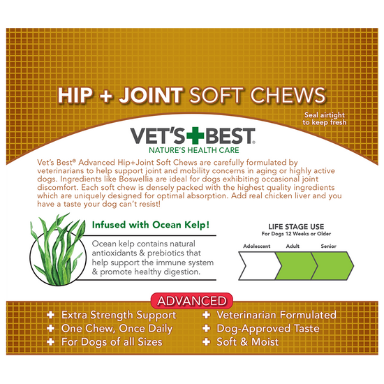 Advanced Hip & Joint Soft Chews info