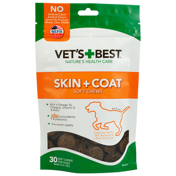 Skin & Coat Soft Chews for Dogs front