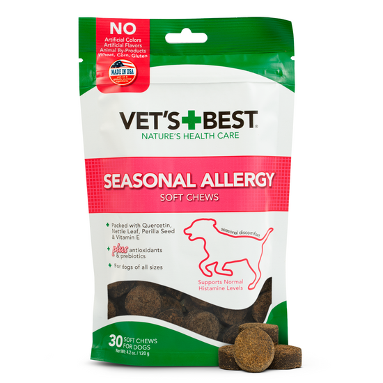 Seasonal Allergy Soft Chews for Dogs front
