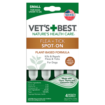 Flea & Tick Spot-On for Small Dogs front